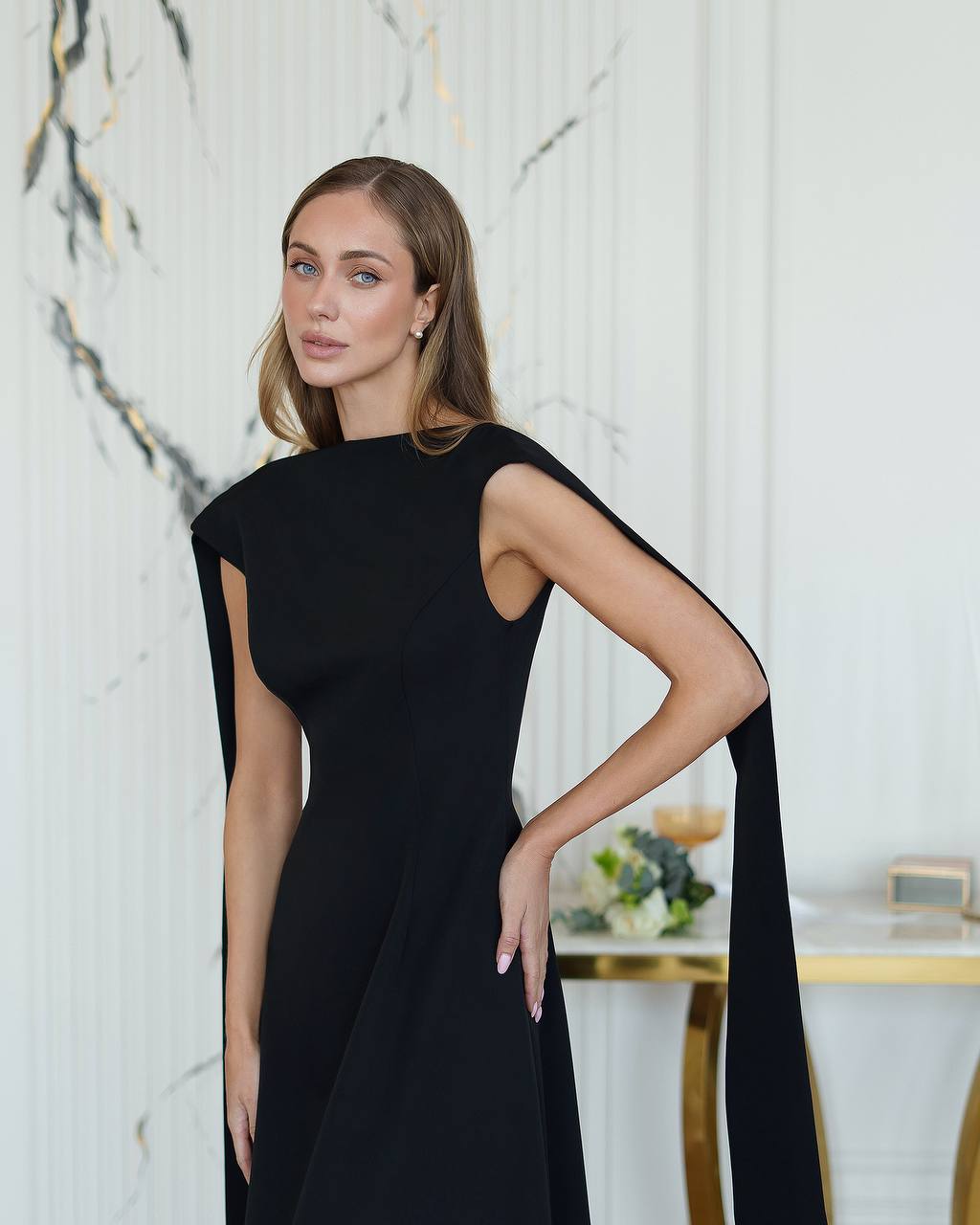 Juoda suknelė BETHANY