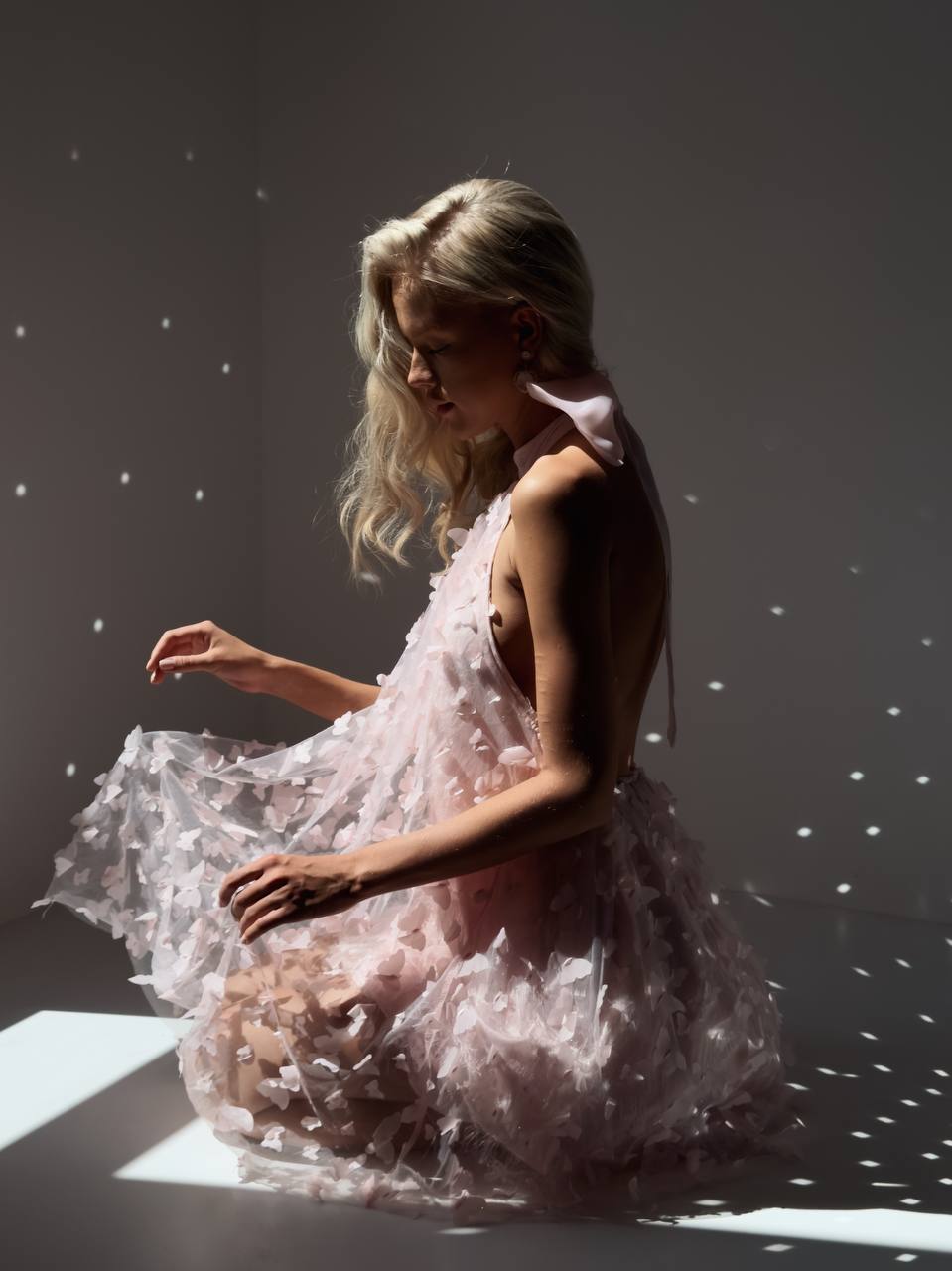 Rožinė suknelė ANGEL