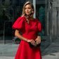 Raudona suknelė KHLOE